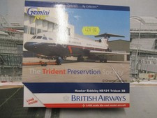 GEMINI JETS 1/400 DIECAST MODEL AIRLINER BRITISH AIRWAYS TRIDENT 3B HEATHROW
