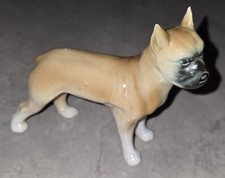 Vintage Large Breed Boxer Dog Figurine Standing Up