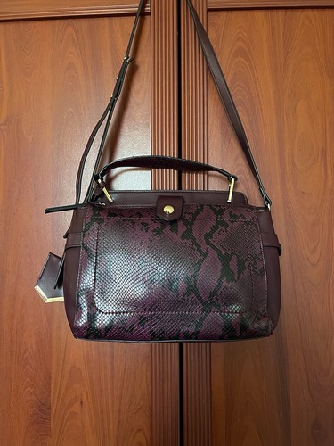 Burgundy faux leather - burgundy,