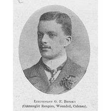 BOER WAR Lieut G.F Brooke