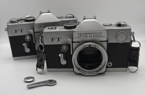 Two petri 35mm slr film - petri,