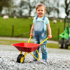 Metal Wheelbarrow Garden Toy