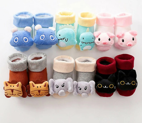Toddler cotton rattle - toddler, socks