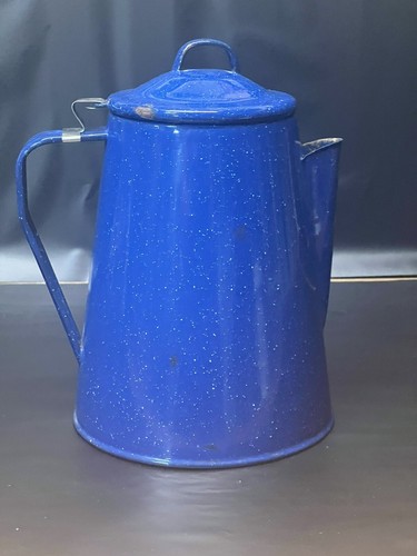 Vintage blue speckled - vintage,