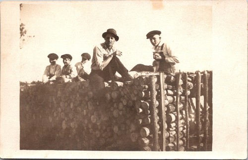 Men and boys - men, stacks