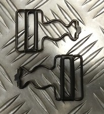 Genuine Vintage Army Issue Metal Bib and Brace / Dungarees Buckle / Hook 1 Pair