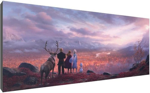 Frozen views canvas wall - 2,