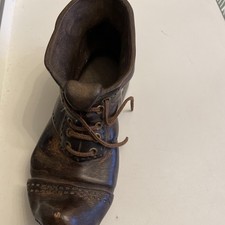 Vintage Studio  Pottery Boot Handmade By Tony - Pottery Boot c1980's