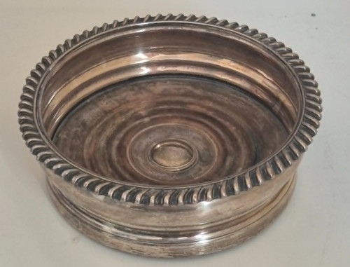 Vintage silver plated wine - vintage,