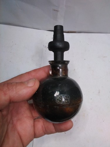 Antique glass perfume bottle - antique,
