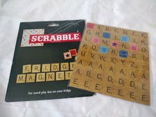 100 SCRABBLE FRIDGE MAGNETS