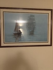 Vintage Montague Dawson 1895