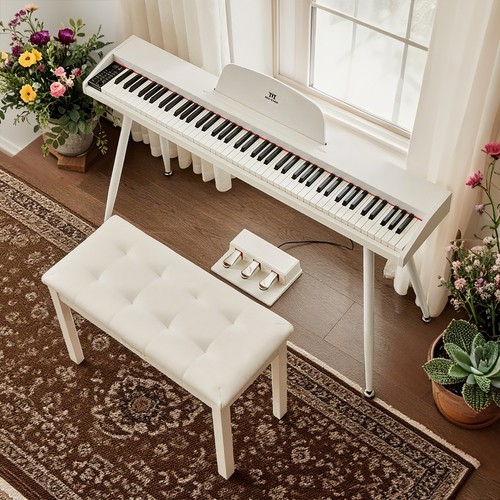 White keys semi weighted - keys,