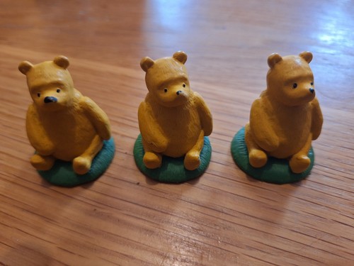 Vintage miniature teddy bear - miniature,