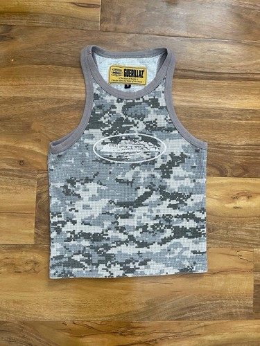 Corteiz camo print womens tank - camo,