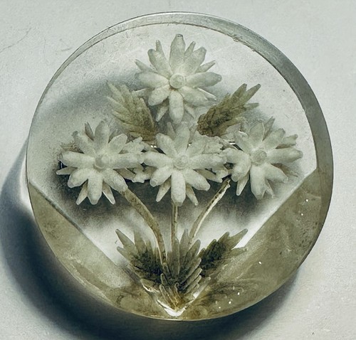 Lovely vintage reverse carved - reverse,