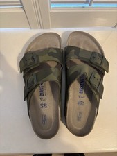 Birkinstocks Camouflage Size