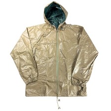 Vintage Hooded Rain Jacket