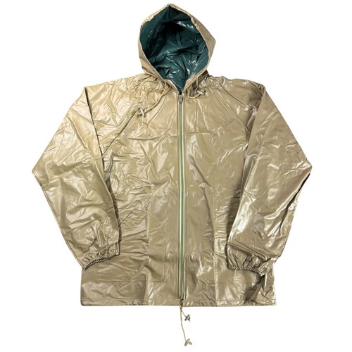 Vintage hooded rain jacket - vintage,