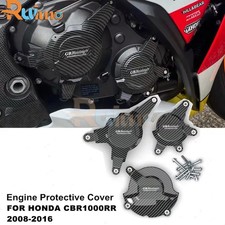 Motorcycle Engine Protective Cover For Honda CBR1000RR 2008-2016 Carbon Fiber