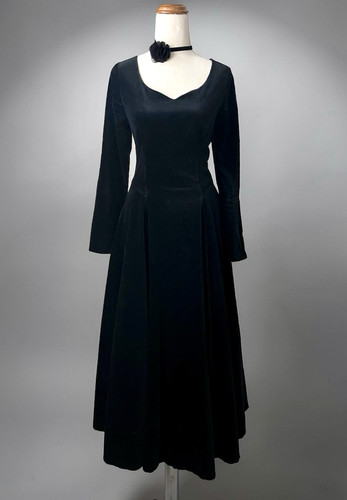 Vintage laura ashley black - vintage,