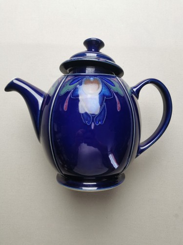 Denby baroque blue tea - blue,