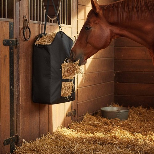 Slow feeder horse - slow, easy