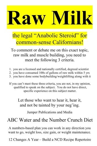 Raw milk the legal - milk:, anabolic