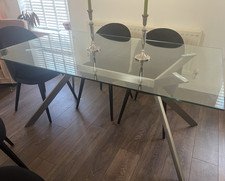 Rectangular glass dining - rectangular,