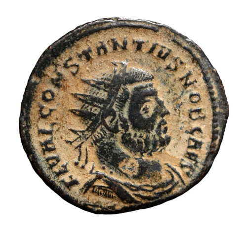 Scarce roman constantius - vf,