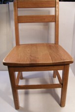 VINTAGE GUIDECRAFT GC-313 SOLID OAK WOODEN CHILD'S SCHOOL PLAYROOM DESK CHAIR