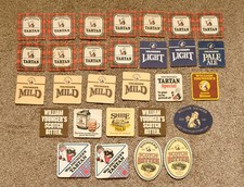 VINTAGE BEER MATS - 'Wm