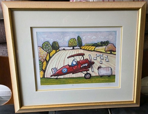 Mark spain signed print - mark,