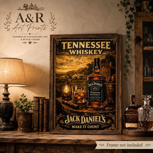 Jack daniel whiskey art - daniel's,