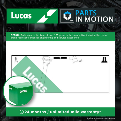 Leads ignition cables set - ignition,