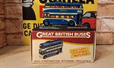 Atlas Great British Buses - 1:76 Hull Corporation Weymann Trolleybus - Boxed