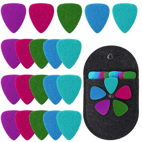 20pcs ukulele felt picks - ukulele,