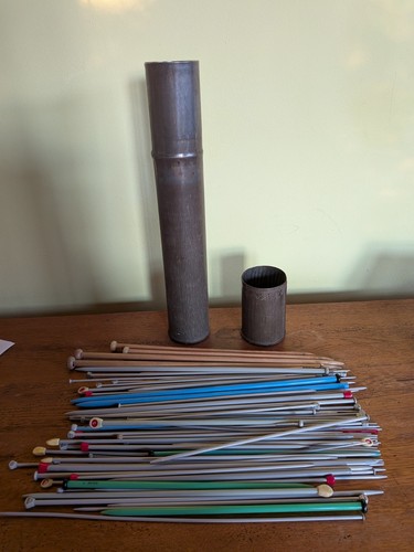 Vintage knitting needles and - knitting,