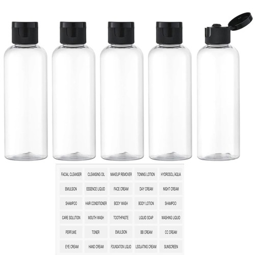 5pcs 100ml travel - 100ml,