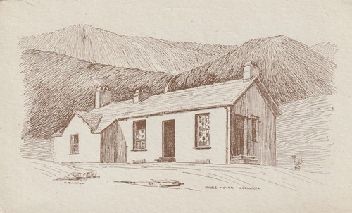 Coniston mines house - house,, lake