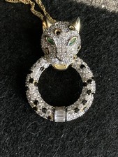 Cote d'Argent Crystal Leopard