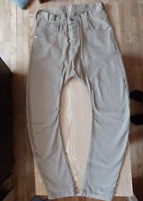 HUMOR Santiago - men's drop crotch button-fly chino-style jeans W31