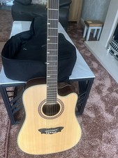 Washburn WD32 Sce Acoustic Electric Guitar with Gig Bag