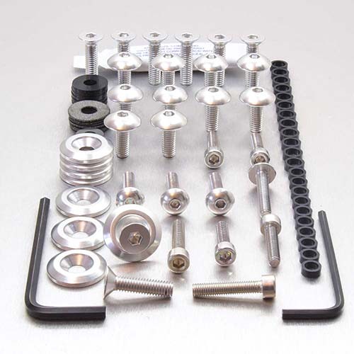 Aluminium fairing kit ducati - aluminium,
