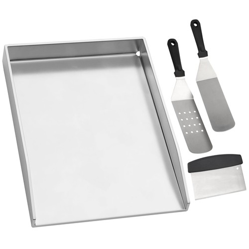 Stainless steel plancha - steel,
