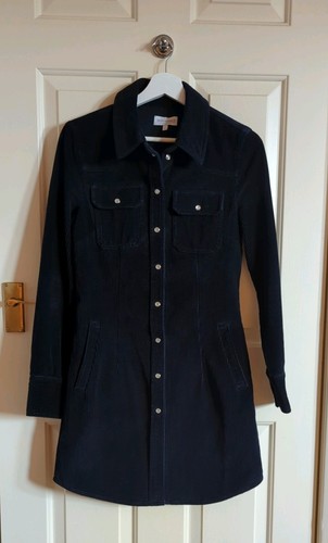 Warehouse navy blue cord snap - navy,