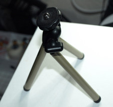 Vintage Optex Silver Bronze Camera Tripod ~10 cm – Micro Portable Camera Stand