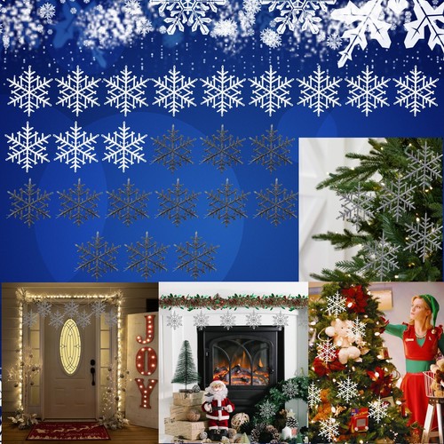 20cm extra large snowflakes - 20cm,