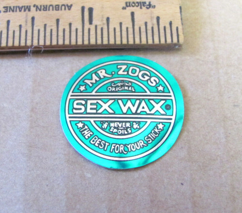 Vintage sex wax - sex, mr