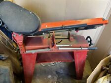 Bandsaw possibly Sealey 1/2 HP 1500 RPM Red Free standing Machine EQUIPMENT